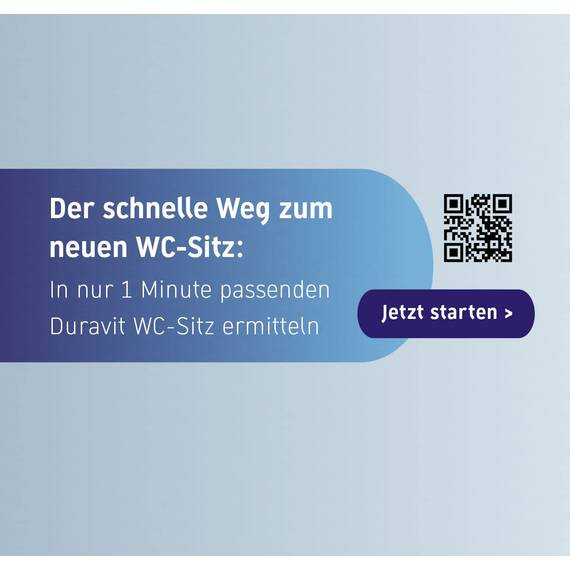 Duravit WC-Sitz D-Code mit Absenkautomatik - Toilettensitz aus Duroplast, D-Form, Soft-Close, Kunststoff-Scharniere, Weiß Hochglanz, Passend für Duravit D-Code Serie
