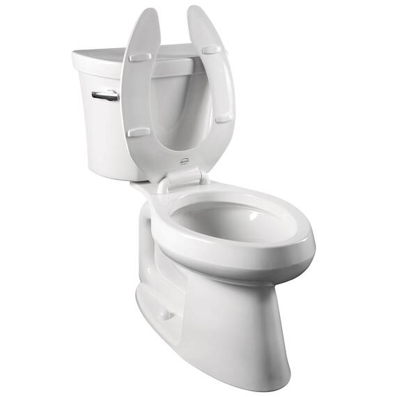 Bemis 955SSCT 047 WC-Sitz, Schwarz, ROUND