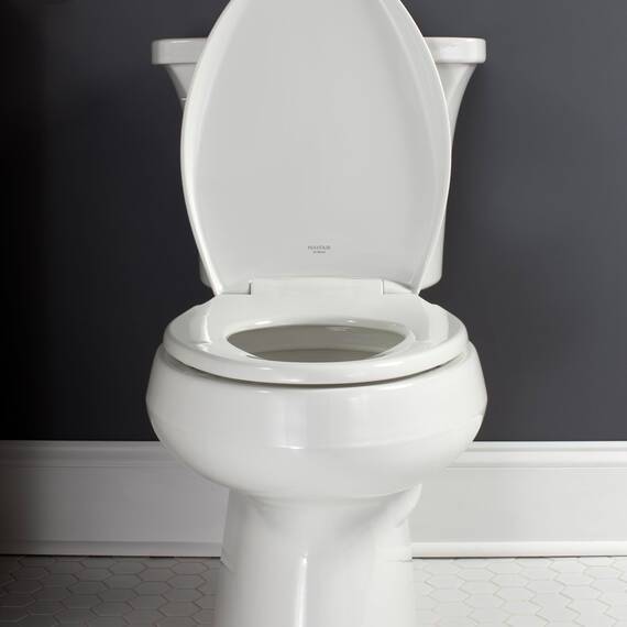 Mayfair 887SLOW 000 Toilettensitz, abnehmbar, mit langsamer Schließung, der sich nie löst, perfekte Passform, weiß, 1 Stück