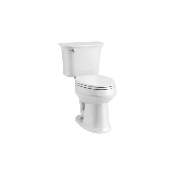 Kohler Brevia Toilettensitz, länglich, mit Q2-Vorteil, Weiß, 4774-96