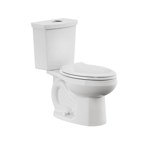 American Standard Toilettensitz, langanhaltend, geschlossen, vorne geschlossen, Weiß 5503A00B.020