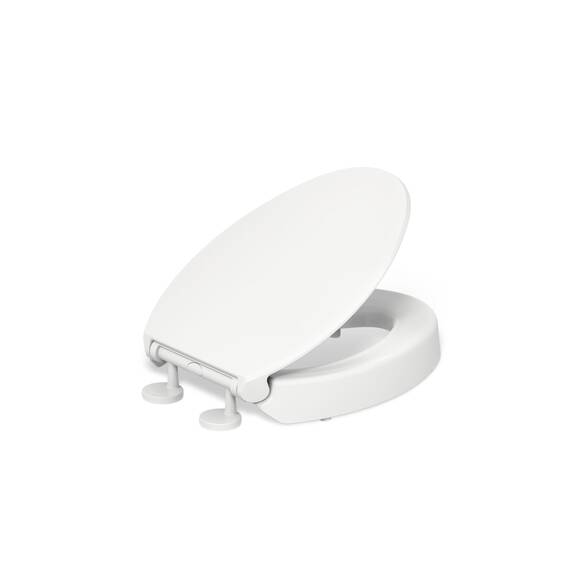 Kohler Hyten Toilettensitz, verlängert, mit Absenkautomatik, Weiß