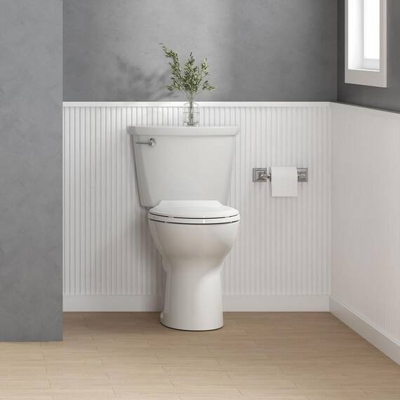 American Standard Toilettensitz, langanhaltend, geschlossen, vorne geschlossen, Weiß 5503A00B.020