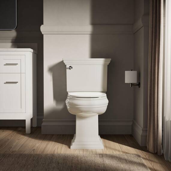 Kohler Brevia Toilettensitz, länglich, mit Q2-Vorteil, Weiß, 4774-96