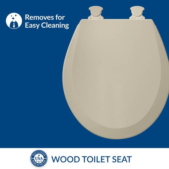 Bemis WC-Sitz Knochen, 1er Pack rund 500EC 006