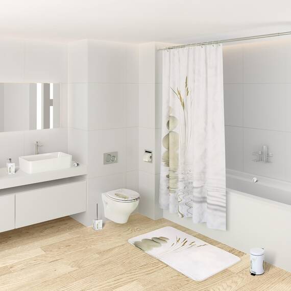 Sanilo WC Sitz mit Absenkautomatik & Schnellverschluss, Toilettendeckel per Knopfdruck abnehmbar, einfache Montage von oben (Balance)