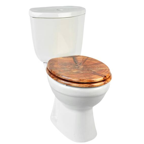 SINOBATH WC Sitz mit Absenkautomatik, viele schöne WC Sitze zur Auswahl, hochwertige und stabile Qualität aus Holz
