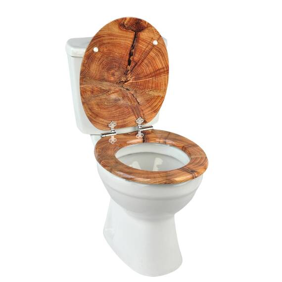 SINOBATH WC Sitz mit Absenkautomatik, viele schöne WC Sitze zur Auswahl, hochwertige und stabile Qualität aus Holz
