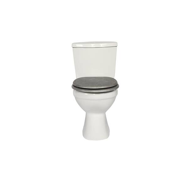 Premium WC-Sitz aus MDF | Mit Geräuscharmer Absenkautomatik & Edler Holzoptik | Universell, Robust & Langlebig | Markenqualität von die Erdbeere