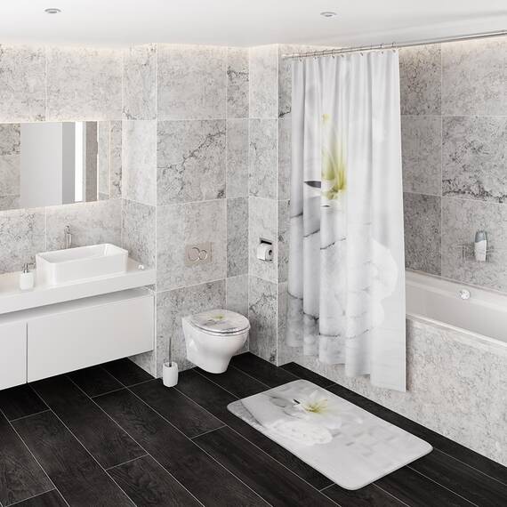 Sanilo WC Sitz mit Absenkautomatik & Schnellverschluss, Toilettendeckel per Knopfdruck abnehmbar, einfache Montage von oben (Good Feeling)