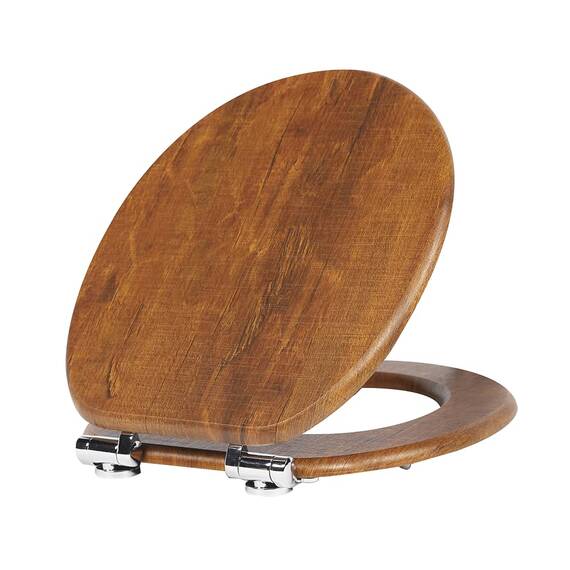 SINOBATH WC Sitz mit Absenkautomatik, viele schöne WC Sitze zur Auswahl, hochwertige und stabile Qualität aus Holz