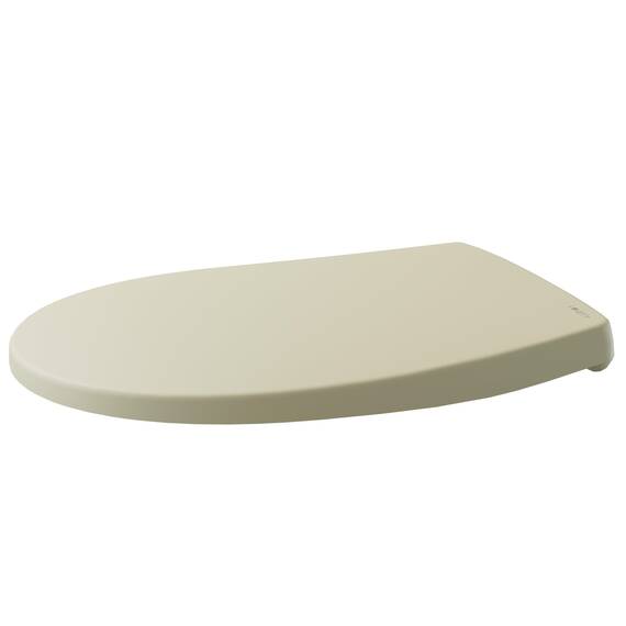 LUVETT® C100 Toilettendeckel mit Absenkautomatik Oval Creme - SoftClose Klodeckel Abnehmbar - Klobrille aus Antibakteriellem Duroplast - WC Sitz 3in1 Befestigung Inkl. - Toilettensitz Made in EU