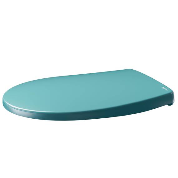 LUVETT® C100 Toilettendeckel mit Absenkautomatik Oval Türkis - SoftClose Klodeckel Abnehmbar - Klobrille aus Antibakteriellem Duroplast - WC Sitz 3in1 Befestigung Inkl. - Toilettensitz Made in EU