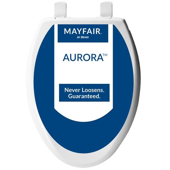 Mayfair 1887SLOW 000 Toilettensitz mit Absenkautomatik, weiß, 1 Packung, länglich