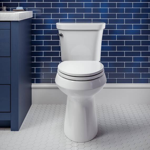 Mayfair 898SLW 000 Preston Toilettensitz, leicht zu reinigen, Einzelscharnier, weiß, rund