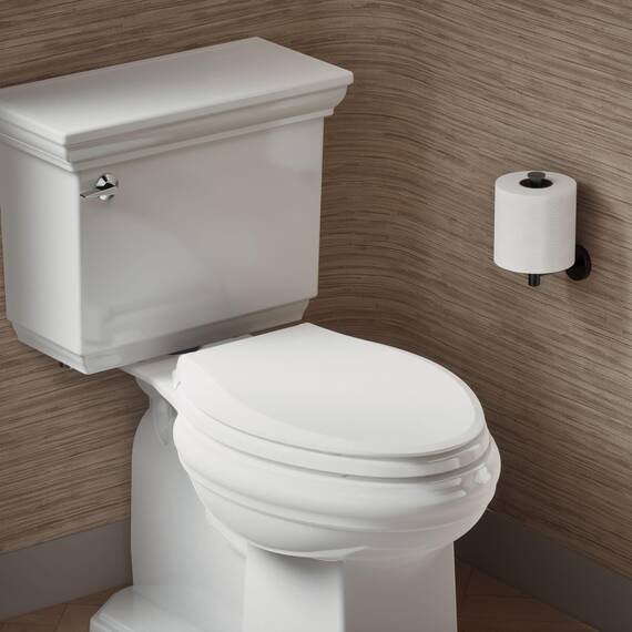 Kohler 4636-RL-0 Cachet ReadyLatch WC-Sitz, länglich, Weiß