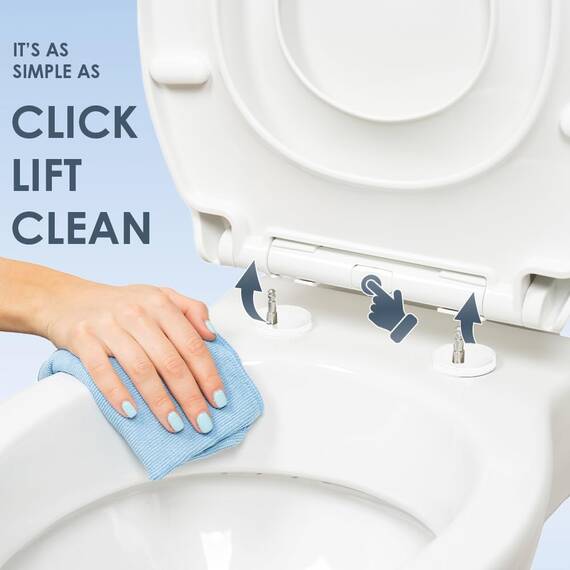AQUALONA Toilettensitz „Family“, Plastik, Familie, Thermoplast, 26 x 26 x 47 cm
