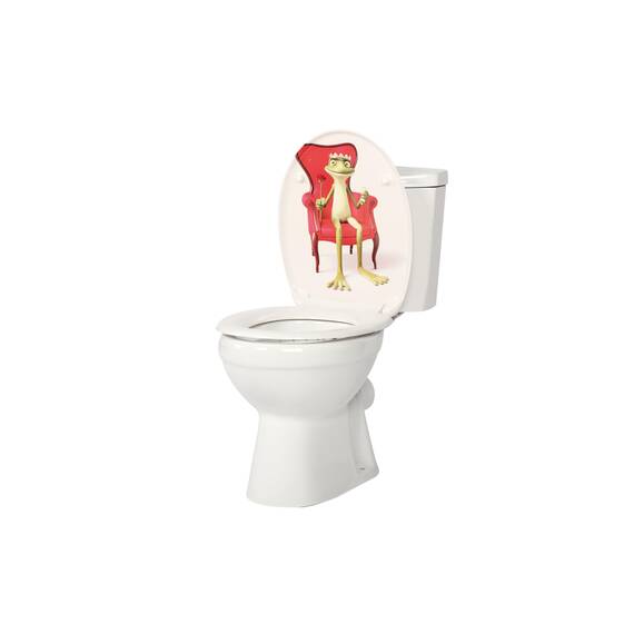 O-förmiger Premium-Toilettensitz mit Sanftschließ-Funktion & Edelstahl-Scharnieren – Hergestellt aus hochwertigem Duroplast