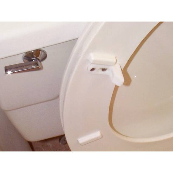 Compac Home WC-Sitz-Stabilisatoren, Safe-T-Bumper, Schloss bewegt oder wackelig, sicher an Ort und Stelle, für Kinder, ältere Menschen, 4 Sets