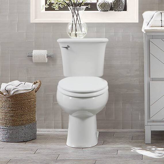 Angol Shiold Toilettensitz, länglich, weiß, Naturholz, mit Scharnieren aus Zinklegierung, einfach zu installieren, auch leicht zu reinigen, kratzfest von Angol Shiold (länglich, weiß)