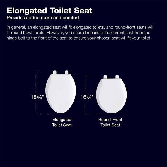 Kohler 4636-96 K-4636-96 WC-Reparatur-Sets, Keks, länglich
