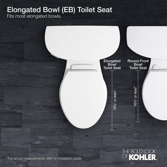 Kohler 4636-96 K-4636-96 WC-Reparatur-Sets, Keks, länglich