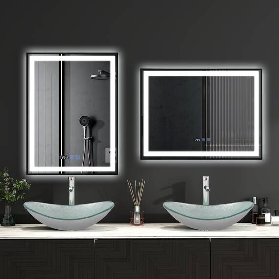 YU YUSING Aufsatzwaschbecken Waschbecken Glas Waschtisch, Oval Hand Waschschale mit Wasserhahn Set, Waschplätze für Badezimmer Bad Küche Gäste WC, Modern Silber,53 x 35 x 16 cm