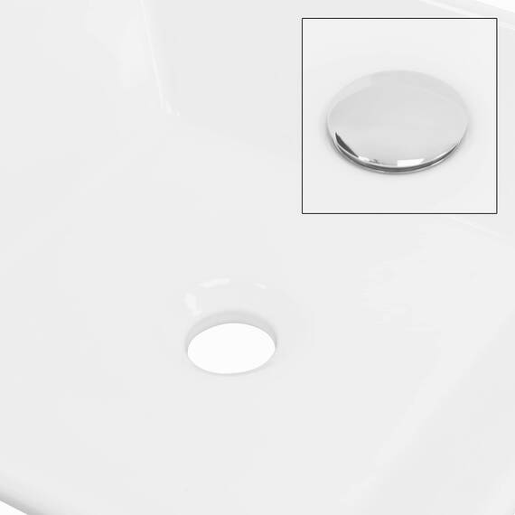 ML-Design Waschbecken aus Keramik in Weiß glänzend 41x41x12 cm Quadratisch, Moderne Aufsatzwaschbecken, Design Waschtisch Aufsatz-Waschschale Waschplatz Handwaschbecken, für das Badezimmer/Gäste-WC