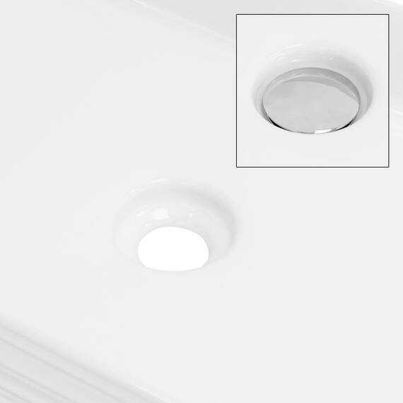 ML-Design Waschbecken aus Keramik in Weiß glänzend 68x38x12 cm Eckig, Moderne Aufsatzwaschbecken, Design Waschtisch Aufsatz-Waschschale Waschplatz Handwaschbecken, für das Badezimmer und Gäste-WC