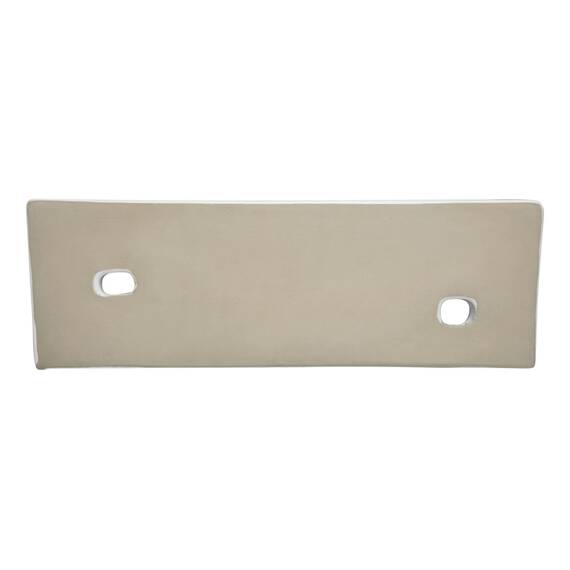 aquaSu® Handwaschbecken Liam 42 cm | Eck-Waschtisch mit Hahnloch | Kleines Hänge-Waschbecken rund | Wand- oder Aufsatzmontage | 42 x 29 cm | Sanitärkeramik in weiß | 56218 8