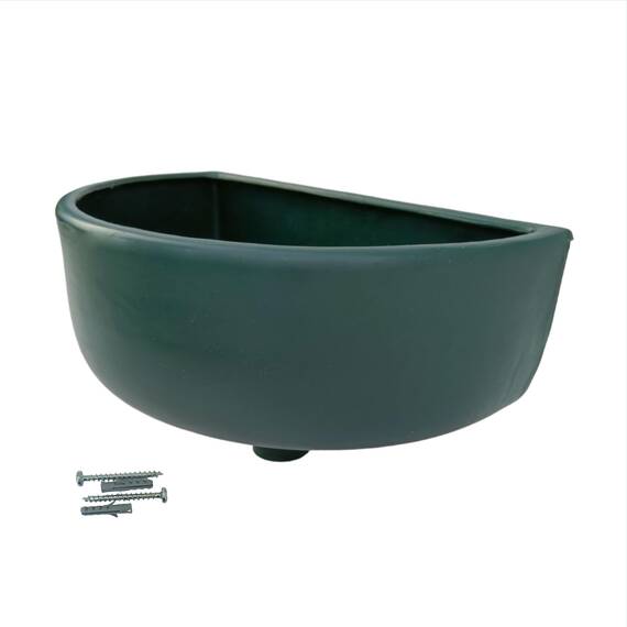 Varile Multifunktionales Kunststoff Ausgussbecken in Grün für Garten, Camping und Wohnmobile – Inklusive Haarsieb, Zubehör und robustem Design
