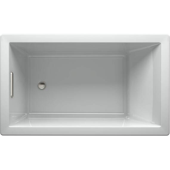 KOHLER K-7272-BN Clearflo Slotted Overflow Bath Drain, Vibrant Brushed Nickel