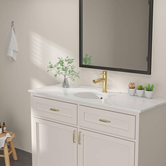 Dcolora Ovales Unterbau-Waschbecken, Keramik-Porzellan-Unterbau-Waschbecken für Waschtischplatten, glattes ovales Design mit sauberem Rand für moderne Badezimmer, 33 x 38 x 20 cm (T x B x H)