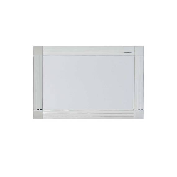 MirrorOutlet Silber Triple abgeschrägten Venezianischer Wandspiegel 3 Ft X 2 Ft (91 x 61 cm)