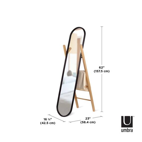 Umbra Spiegel, Schwarz, Floor Mirror