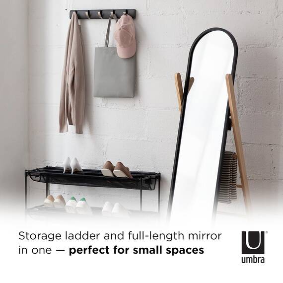 Umbra Spiegel, Schwarz, Floor Mirror