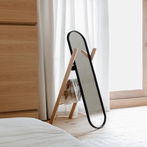 Umbra Spiegel, Schwarz, Floor Mirror