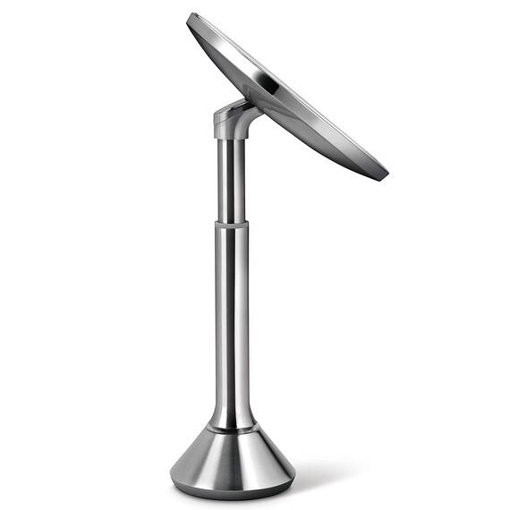 simplehuman, 20cm, Sensorspiegel, 5-fache Vergrößerung, gebürsteter Stahl, 5 Jahre Garantie