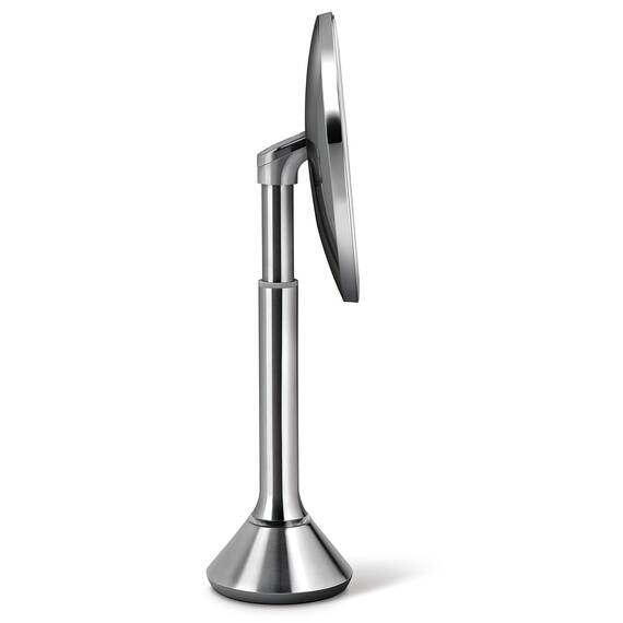 simplehuman, 20cm, Sensorspiegel, 5-fache Vergrößerung, gebürsteter Stahl, 5 Jahre Garantie