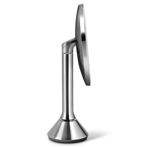 simplehuman, 20cm, Sensorspiegel, 5-fache Vergrößerung, gebürsteter Stahl, 5 Jahre Garantie