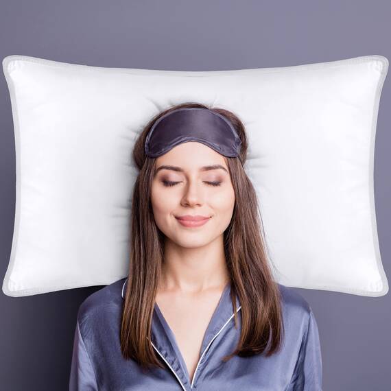 Utopia Bedding KopfKissen (2er Set), 50 x 70 cm Schlafkissen, Atmungsaktiv et Weich Kissen (Weiß)