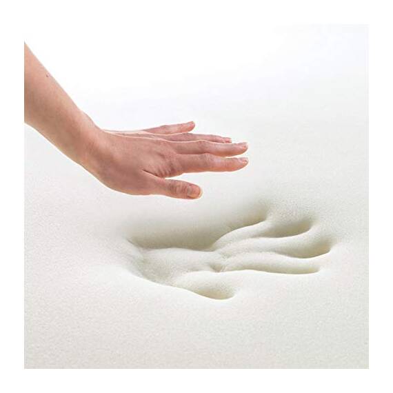 Todocama - Viskoelastisches Kissen, 120 cm Kern kompakt, doppelter Bezug mit Reißverschluss, Aloe-Vera-Gewebe, thermoregulierbar, anpassbar an den Hals.