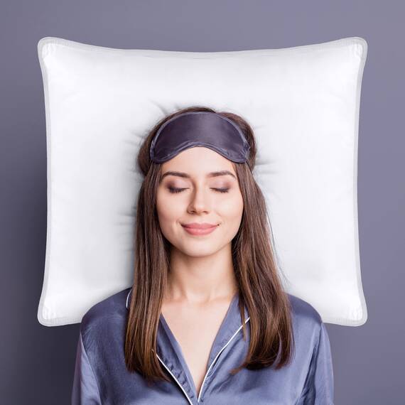 Utopia Bedding KopfKissen (2er Set), 65 x 65 cm Schlafkissen, Atmungsaktiv et Weich Kissen (Weiß)