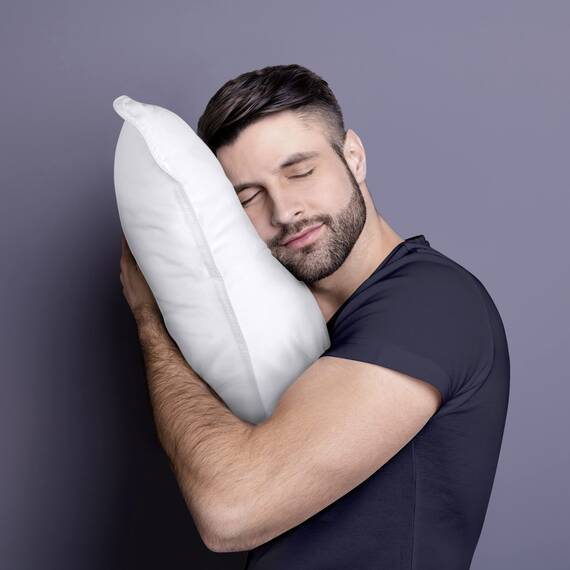 Utopia Bedding KopfKissen (2er Set), 65 x 65 cm Schlafkissen, Atmungsaktiv et Weich Kissen (Weiß)