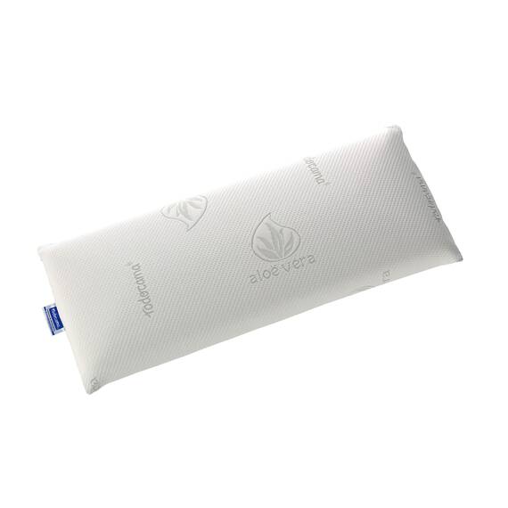 Todocama - Viskoelastisches Kissen, 120 cm Kern kompakt, doppelter Bezug mit Reißverschluss, Aloe-Vera-Gewebe, thermoregulierbar, anpassbar an den Hals.
