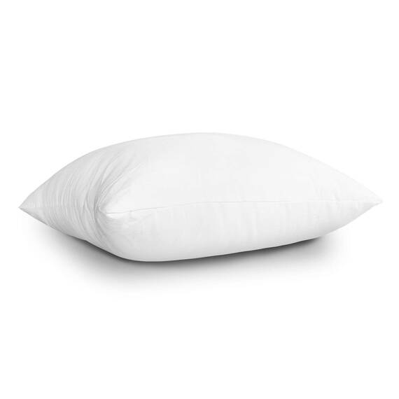 EDOW Kisseneinlagen, 4 Stück, leichte Daunen-Alternative Polyester-Kissen, Couch-Kissen, Kissenfüllung, maschinenwaschbar, Weiß, 45,7 x 45,7 cm
