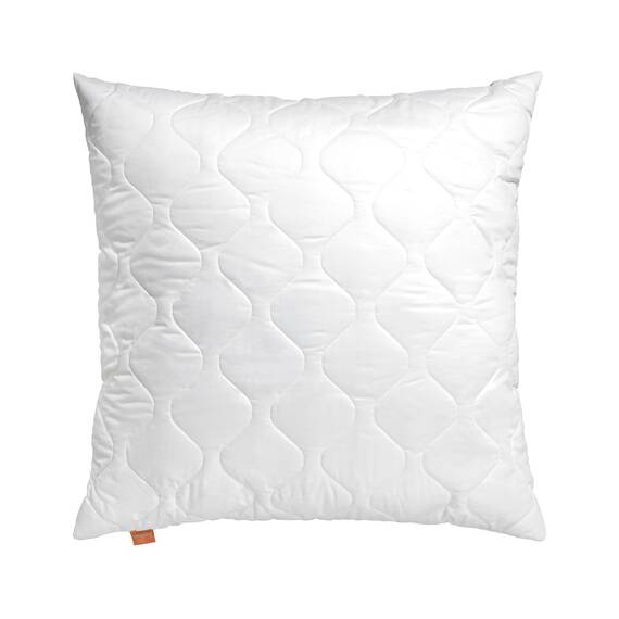 sleepling Kopfkissen 80x80 cm, Allergiker Kissen, waschbar, Made in EU, Ökotex, großes Schlafkissen 80 x 80, Bettkissen, Pillow, Komfort 100