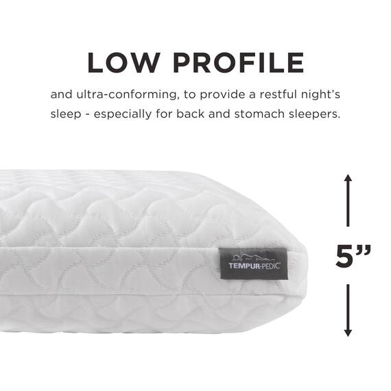 Tempur-Pedic TEMPUR-Cloud Kissen zum Schlafen, Standard, weiß, 1 Count (Pack of 1)