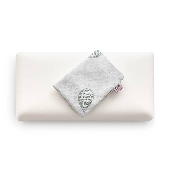 Textilhome – Viskoelastisches Kopfkissen 75x36x12 cm | Ergonomisches Nackenstützkissen mit 100% Viscoschaumkern, Aloe Vera Bezug, Doppelbezug mit Reißverschluss. 2er Set