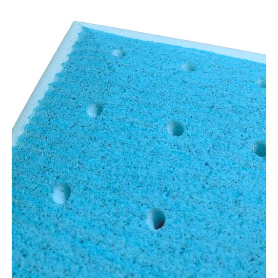 Bluewave Bedding Superdünnes CarbonBlue Max Cool Gel Memory Foam Kissen für Bauch und Rückenschläfer – dünnes, flaches Design für HalswirbelHalsausrichtung und tieferen Schlaf (8,25 cm Höhe,